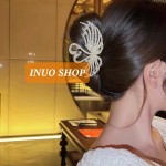 Pinza con diseño de cisne elegante